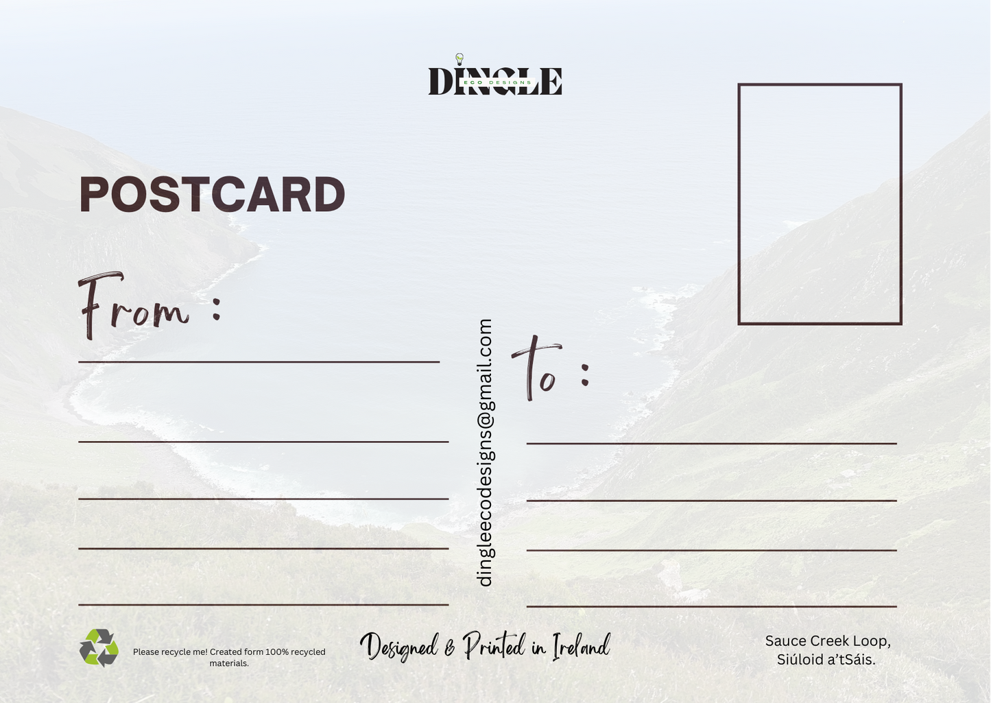 Sauce Creek Loop - Postcard