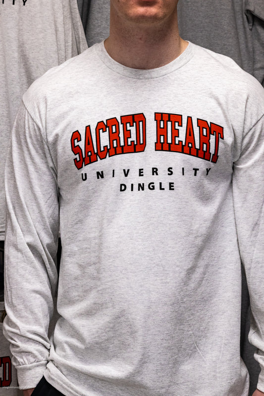 Celebrate your connection to Sacred Heart University Dingle with this sustainable, high-quality long-sleeved t-shirt.
✨ What Makes It Special:
🎓 Proud Design: Show your love for Sacred Heart University Dingle with a design that sparks pride and belonging.
🌿 Eco-Friendly Materials: Crafted from organic cotton, ethically sourced for a greener planet.
🎉 Support Education: 2% of profits go directly to Sacred Heart University, empowering students and fueling dreams.
The organic cotton is soft, breathable,