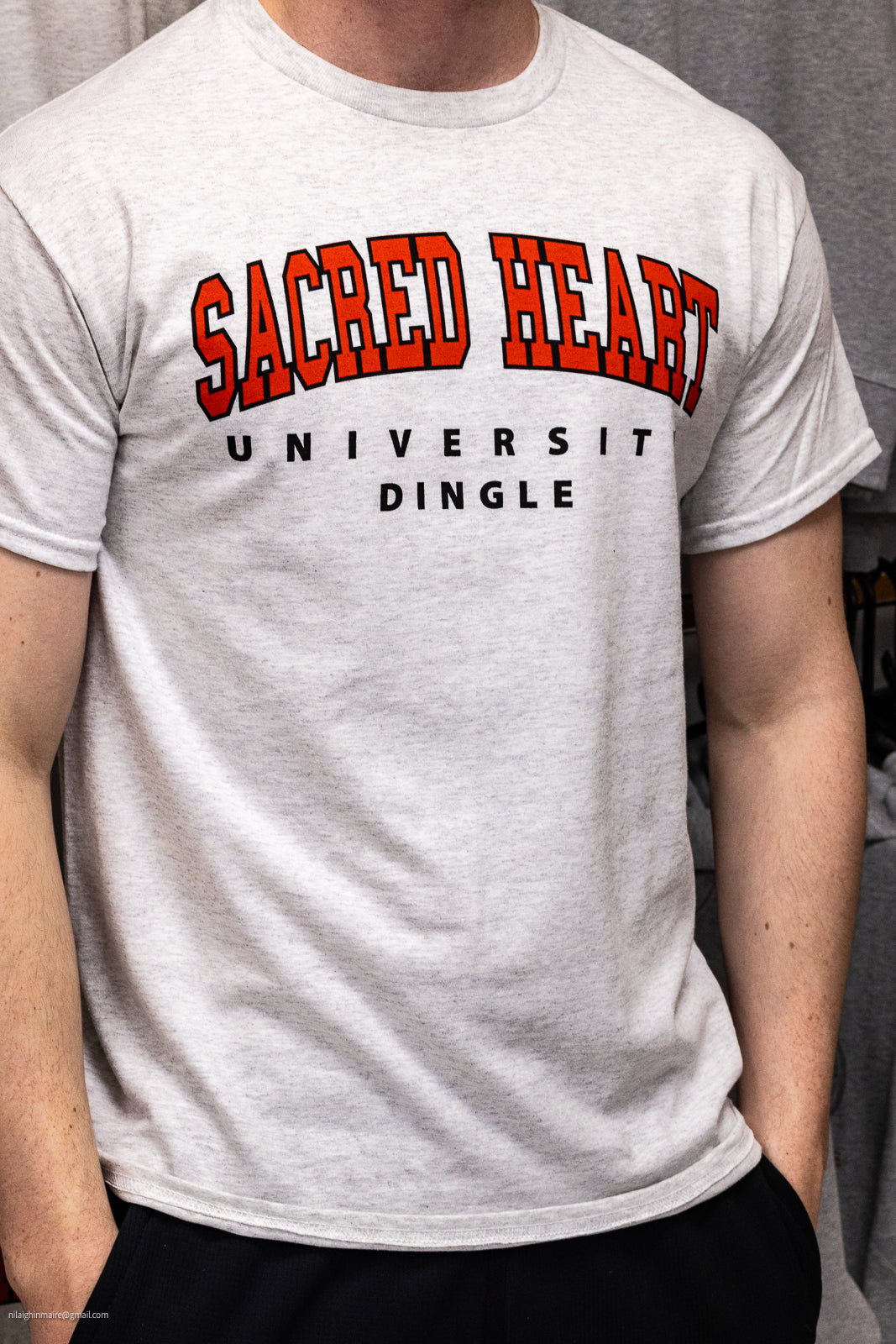 🌍 Sacred Heart University Dingle Short-Sleeved T-Shirt 👕
Celebrate the spirit of Sacred Heart University Dingle with this short-sleeved t-shirt, where style meets sustainability. Designed to inspire pride and connection, it’s perfect for students, alumni, and supporters alike.
✨ Why You’ll Love It:
🎓 Proudly Represent: Show your Sacred Heart University Dingle pride with this meaningful design.
🌿 Eco-Friendly Comfort: Made from 100% organic cotton, it’s soft, durable, and ethically sourced.